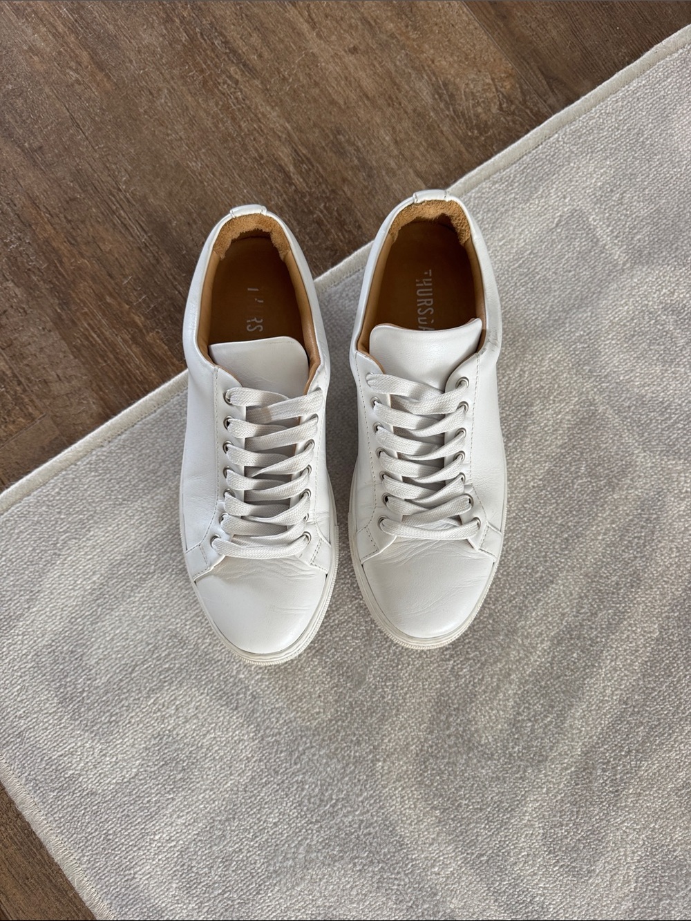 Thursday White Low-Top Sneakers